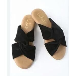 Lulus‎ Slides Size 10 Black